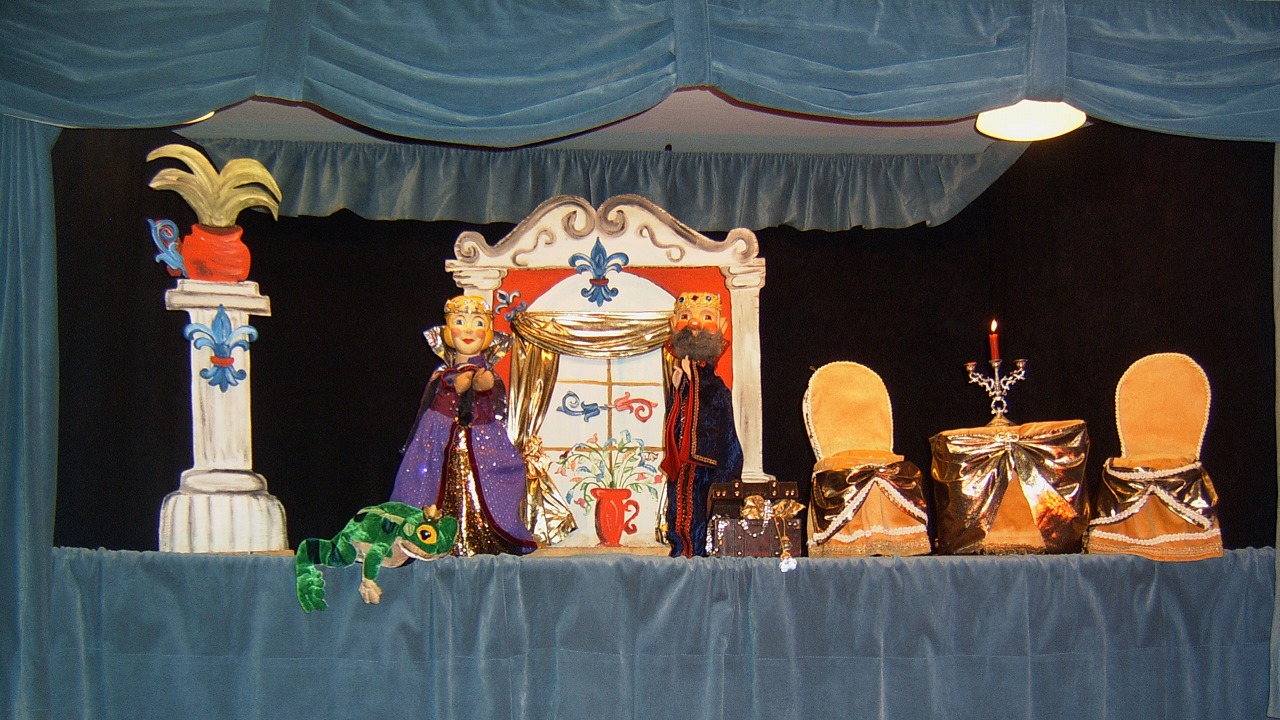 Der Froschkönig im Rabatz Puppentheater